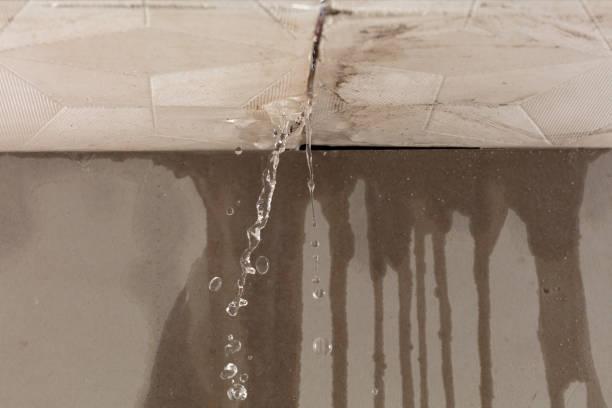 Professional Burst Pipe Cleanup technician working in Sacaton, AZ